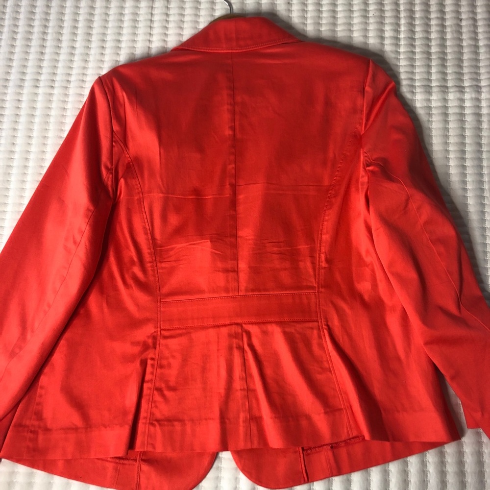 Lane Bryant Coral Blazer Size 16